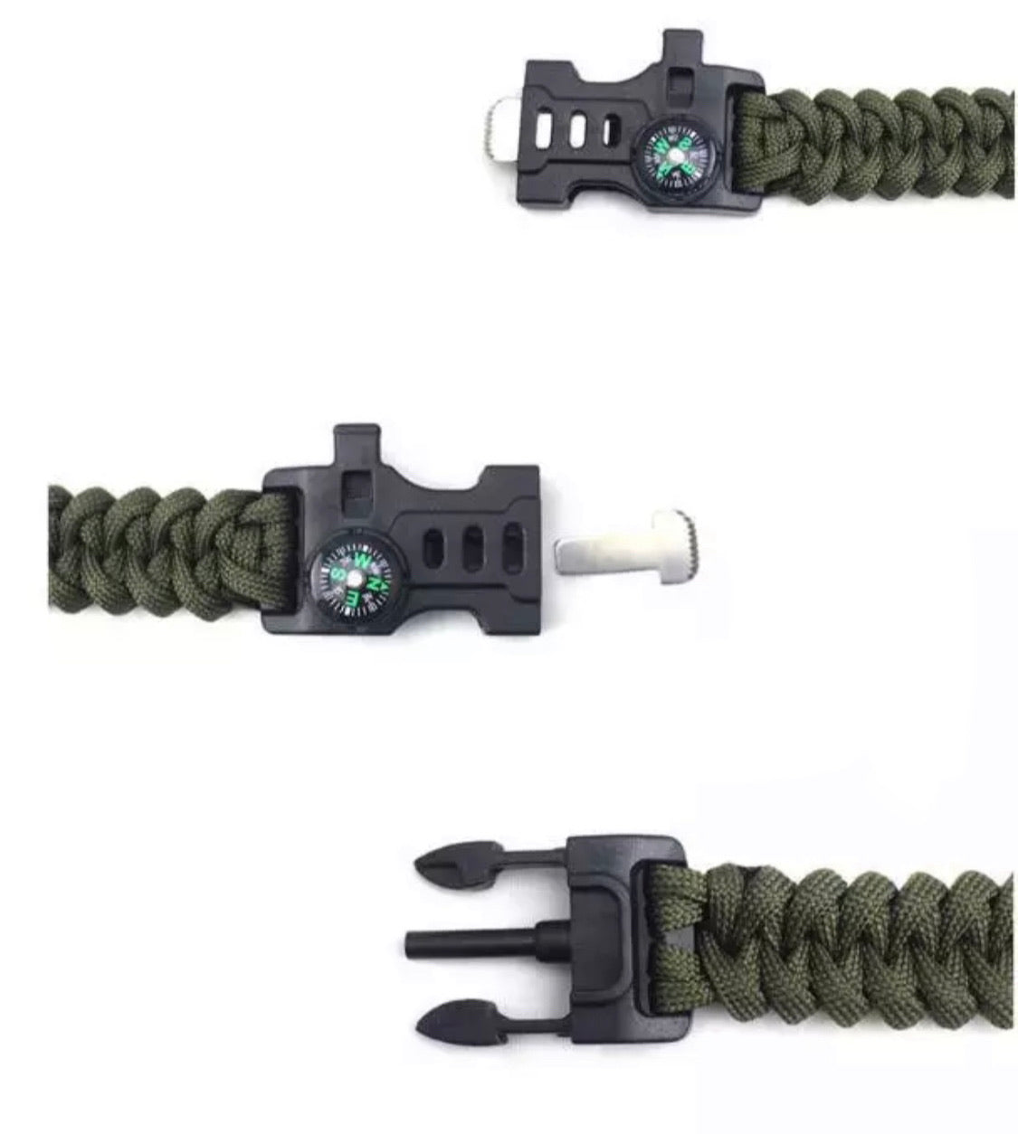 5 in 1 Paracord Survival Bracelet